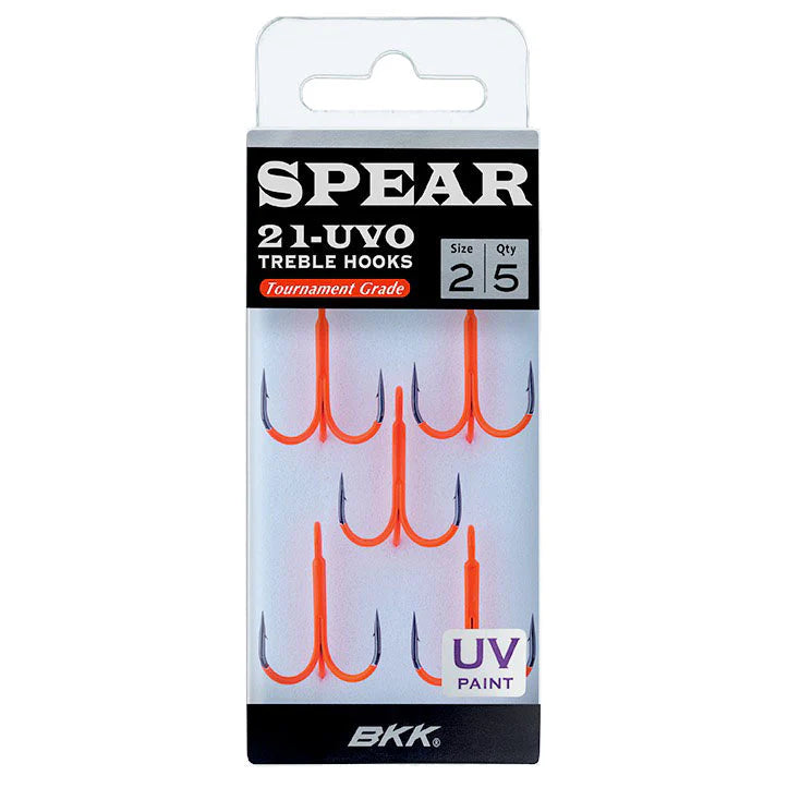 BKK Spear 21-UVO Kolmihaarakoukku