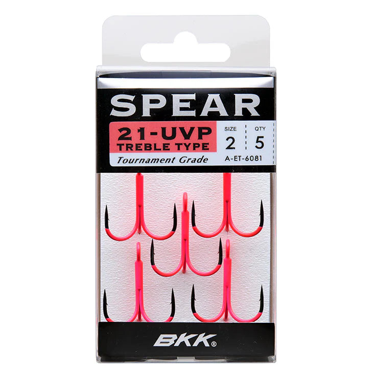 BKK Spear 21-UVP Kolmihaarakoukku